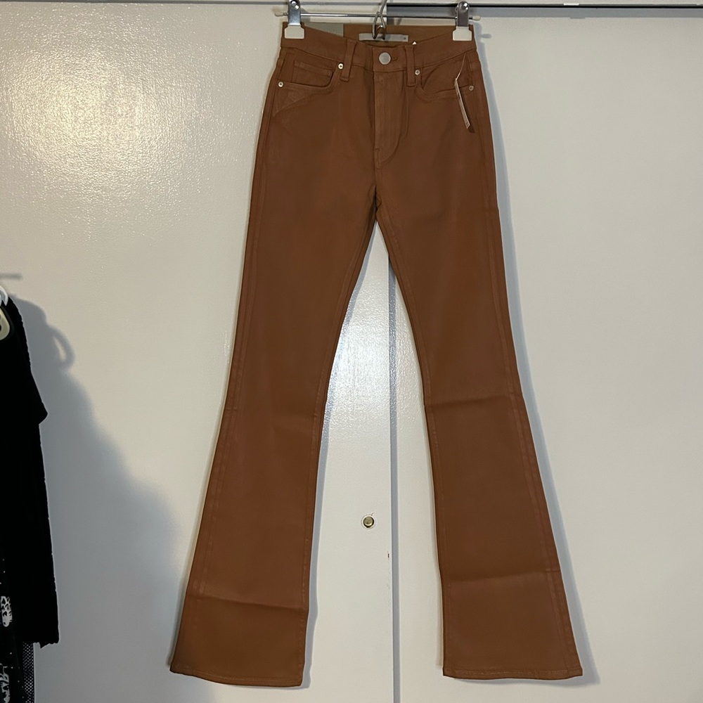 Barbara high waist bootcut in Honey